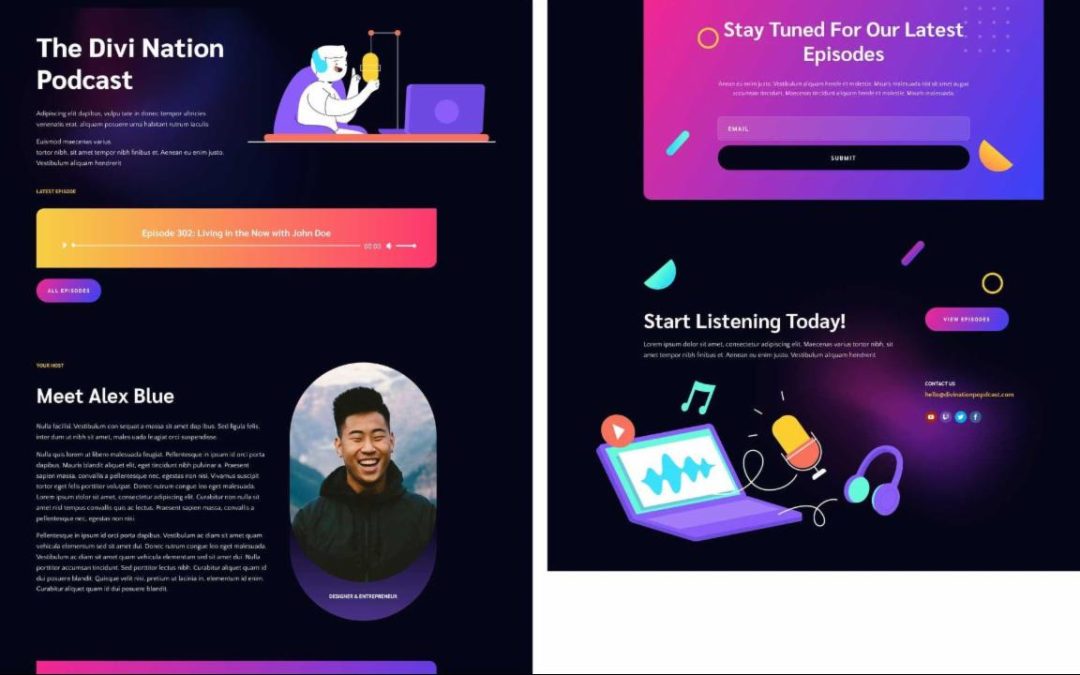 ET – Podcaster Home Page