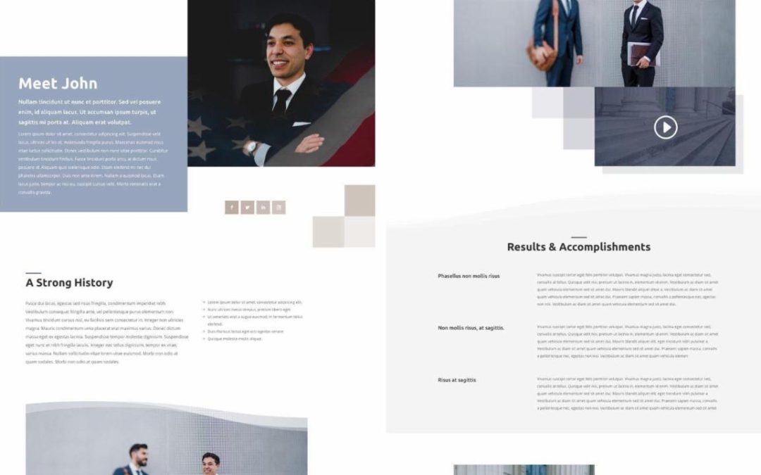 ET – Political Candidate About Page
