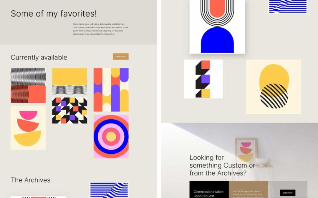 ET – Print Designer Gallery Page