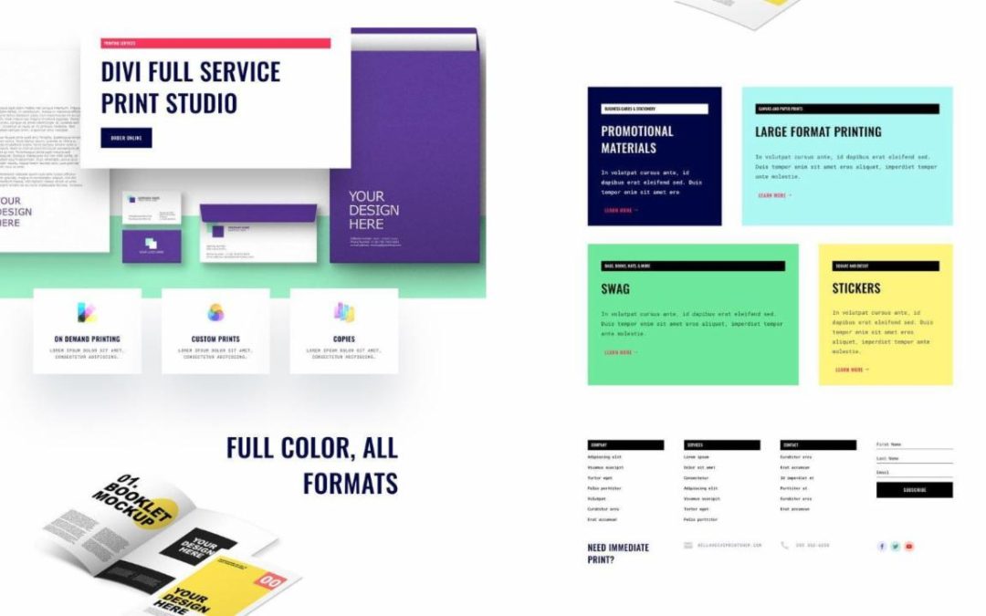ET – Print Shop Home Page