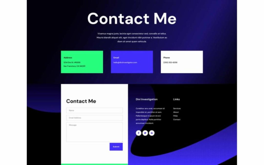 ET – Private Investigator Contact Page