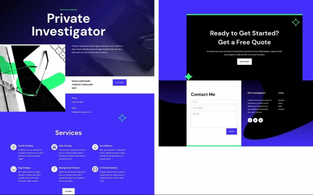 ET – Private Investigator Home Page