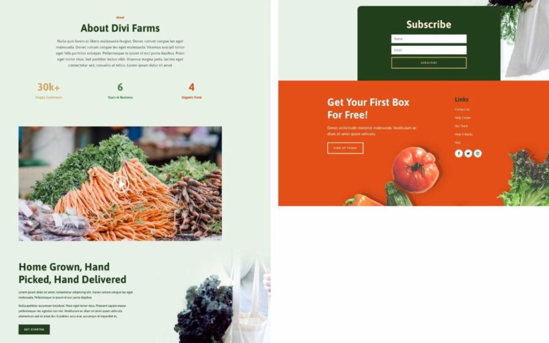 ET – Produce Box About Page