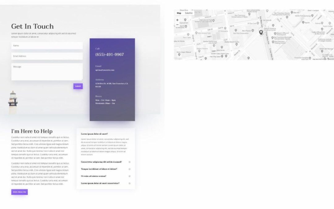 ET – Psychologist Contact Page
