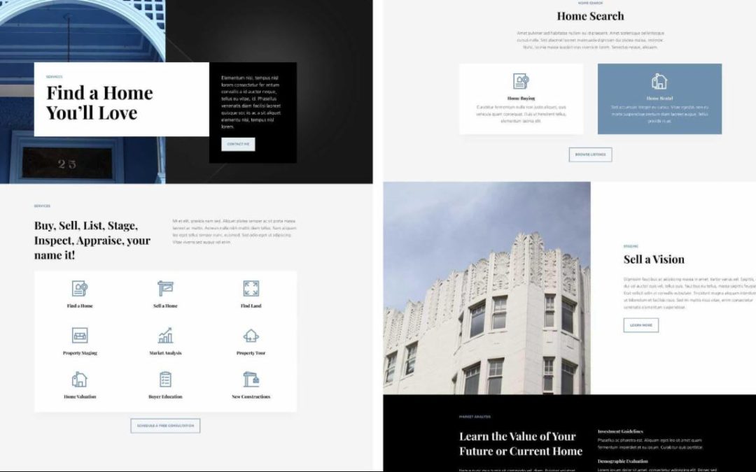 ET – Real Estate Agent Services Page