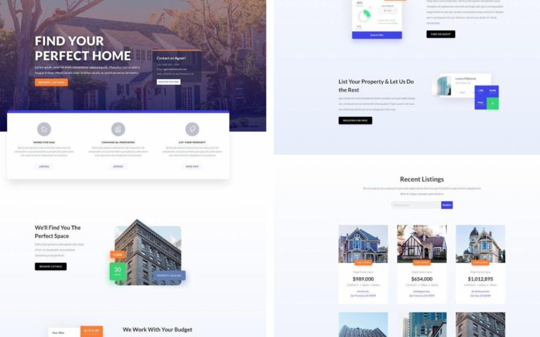 ET – Real Estate Landing Page