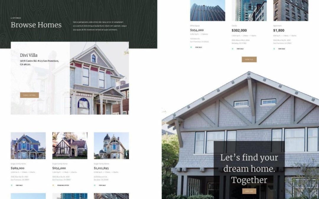 ET – Realtor Listings Page