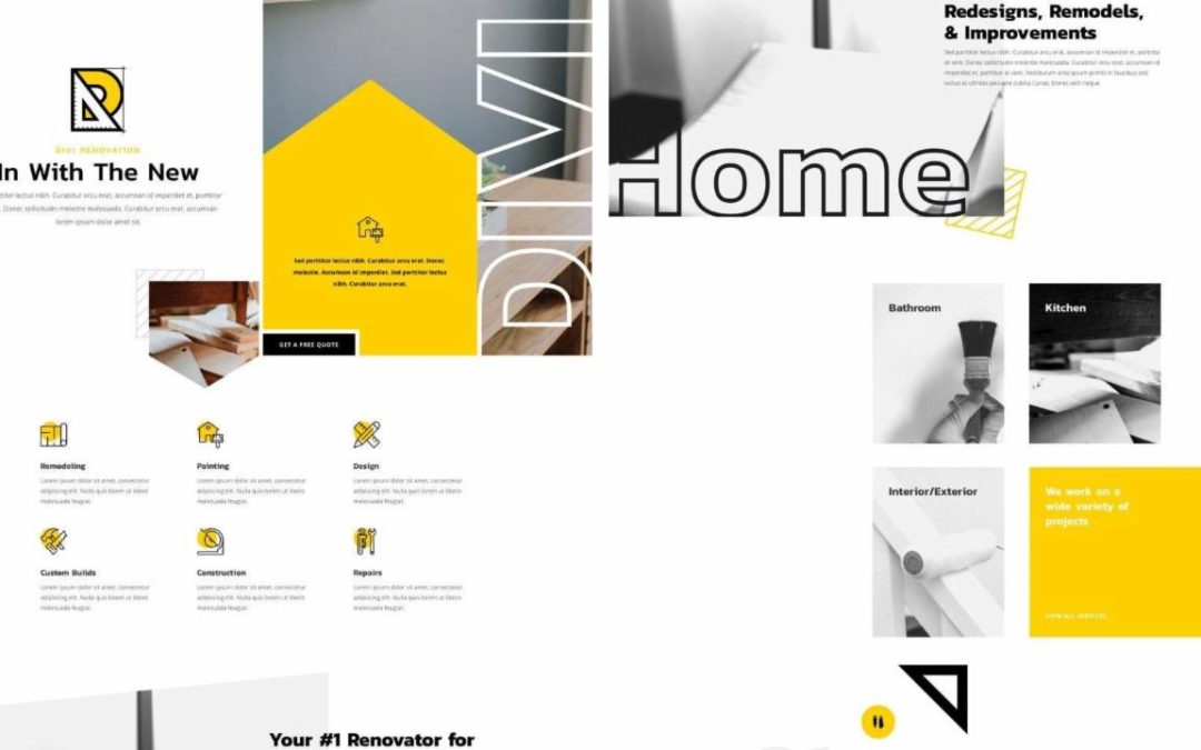 ET – Renovation Landing Page
