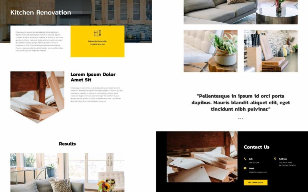 ET – Renovation Project Page