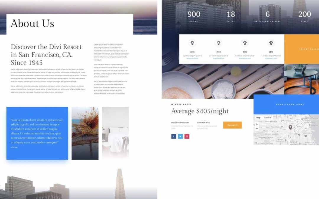 ET – Resort About Page