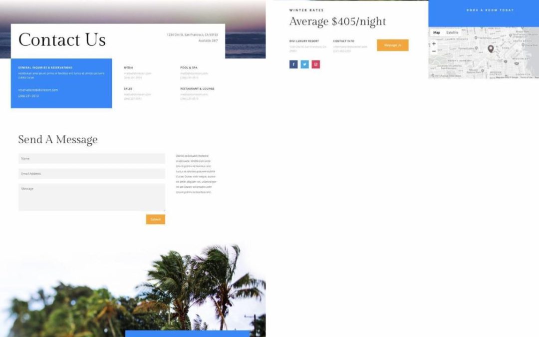 ET – Resort Contact Page