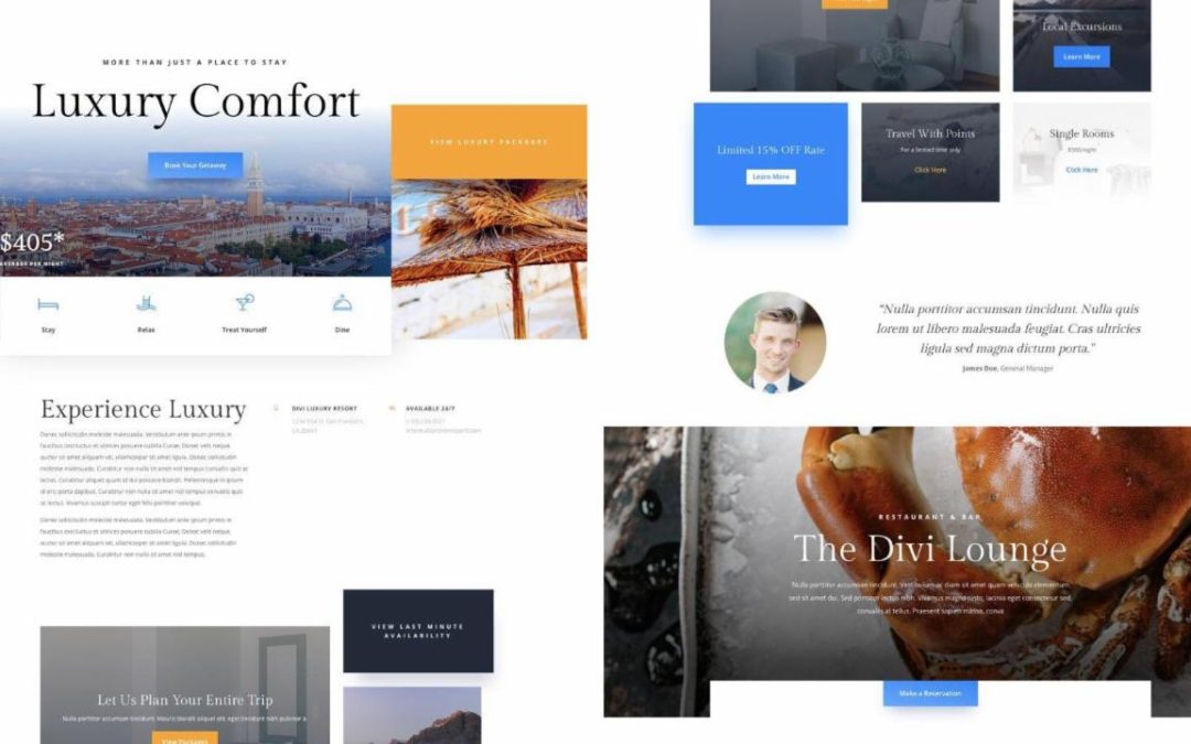ET – Resort Landing Page