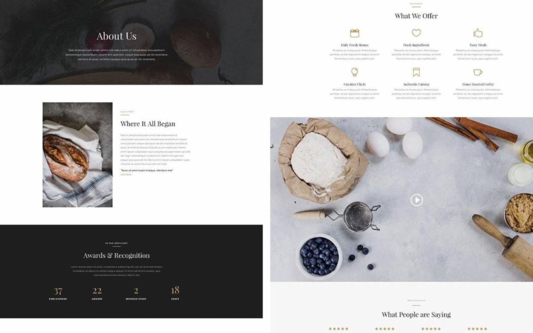 ET – Restaurant About Page