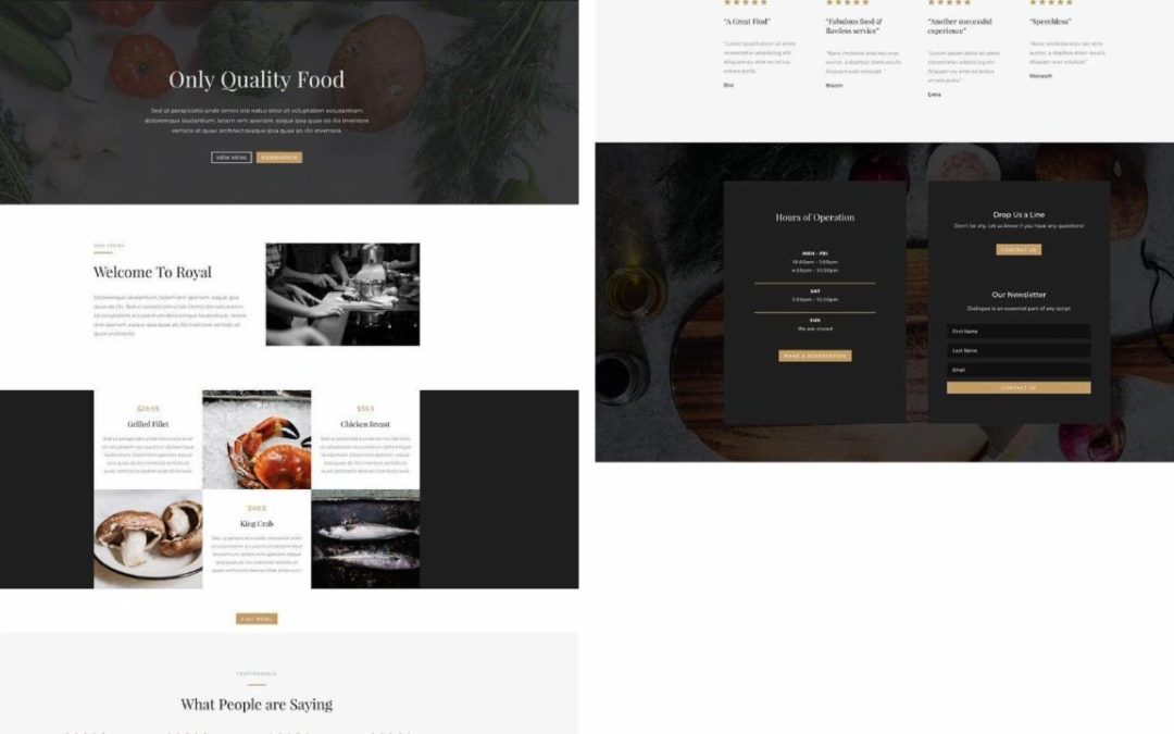 ET – Restaurant Home Page