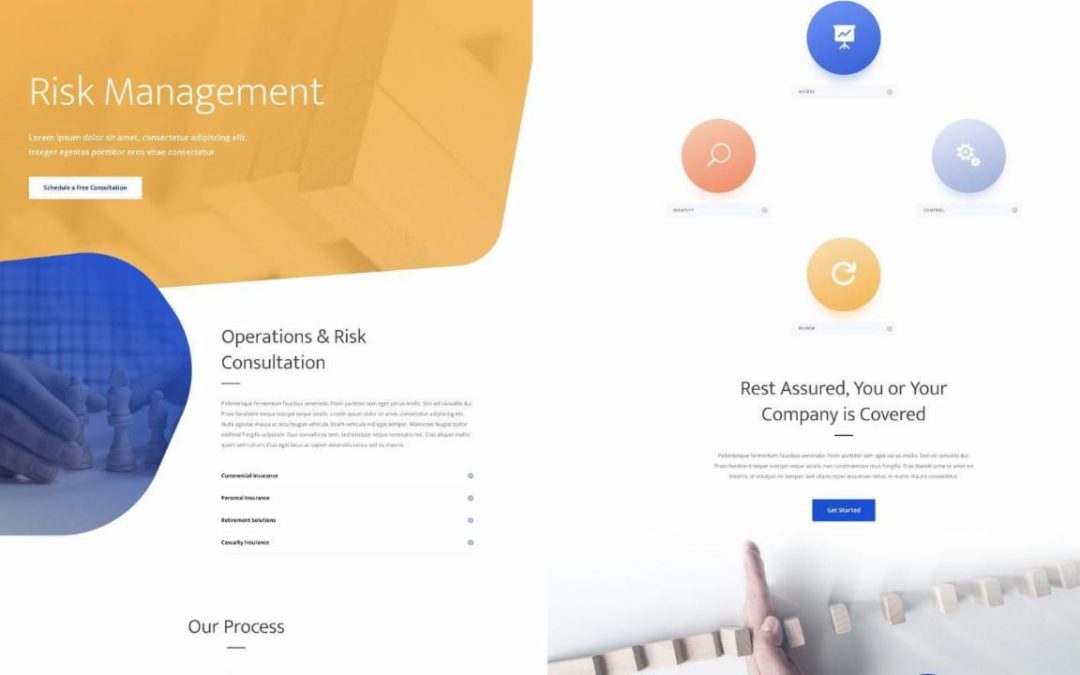 ET – Risk Management Landing Page