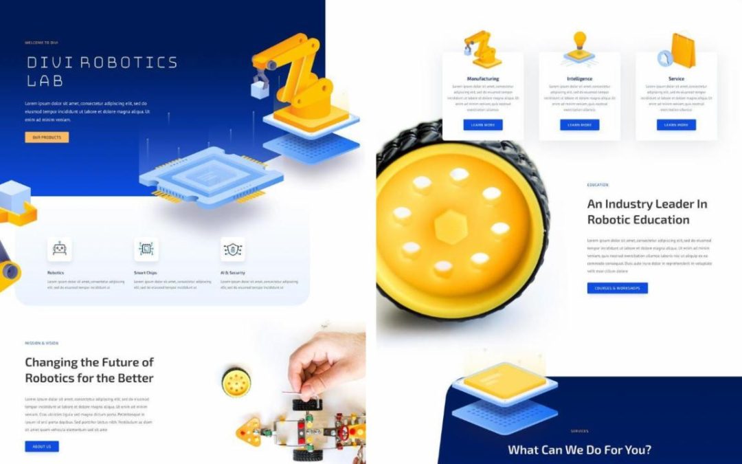ET – Robotics Landing Page