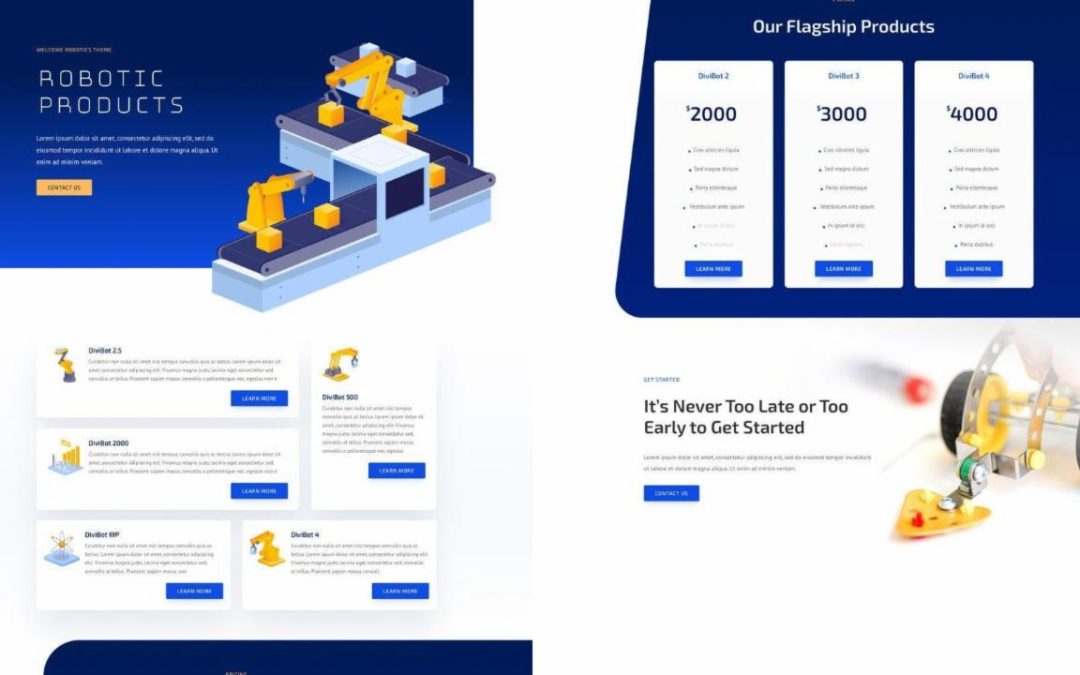 ET – Robotics Products Page