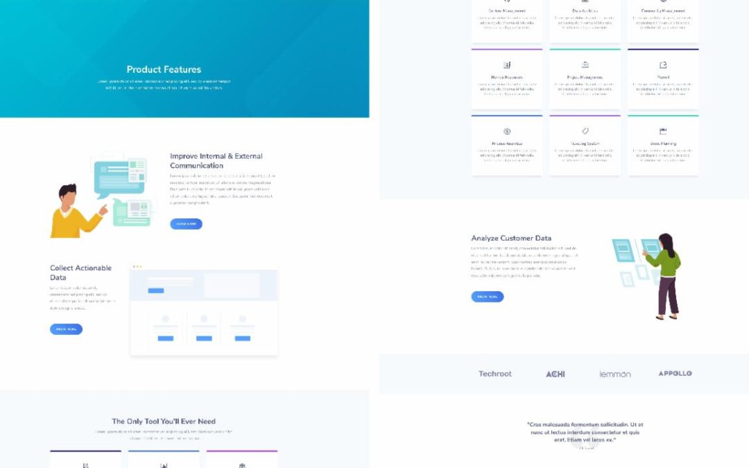 ET – SaaS Company Features Page