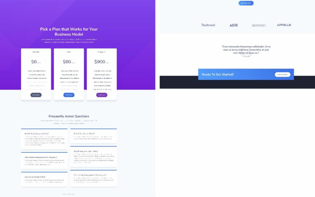 ET – SaaS Company Pricing Page