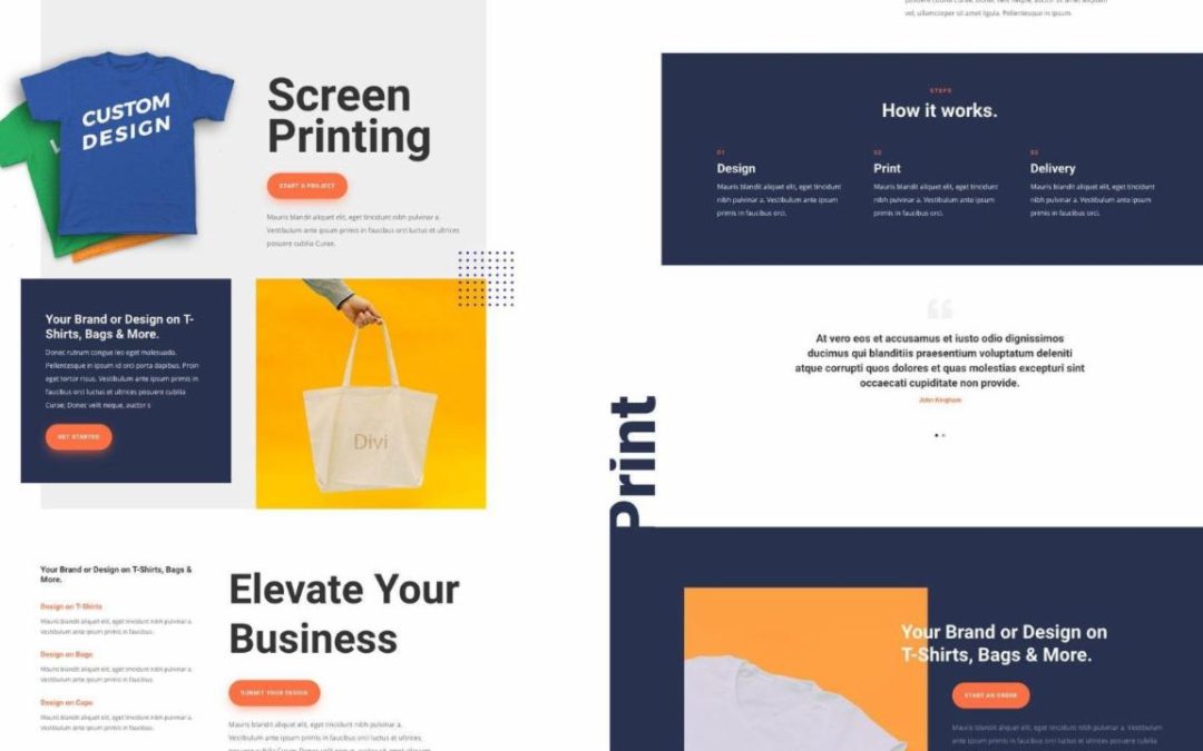 ET – Screen Printing Home Page