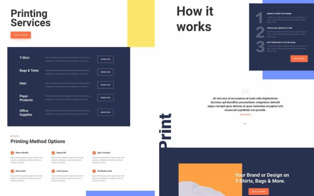 ET – Screen Printing Services Page