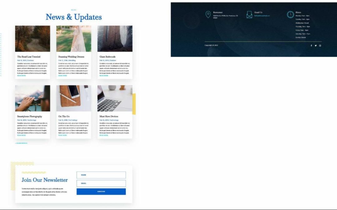 ET – Seafood Restaurant Blog Page