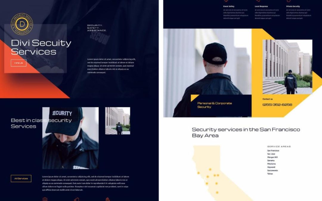 ET – Security Services Landing Page