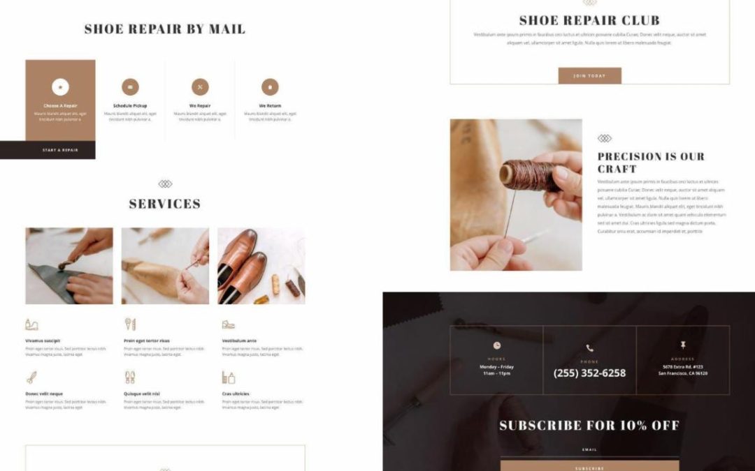 ET – Shoe Repair Services Page