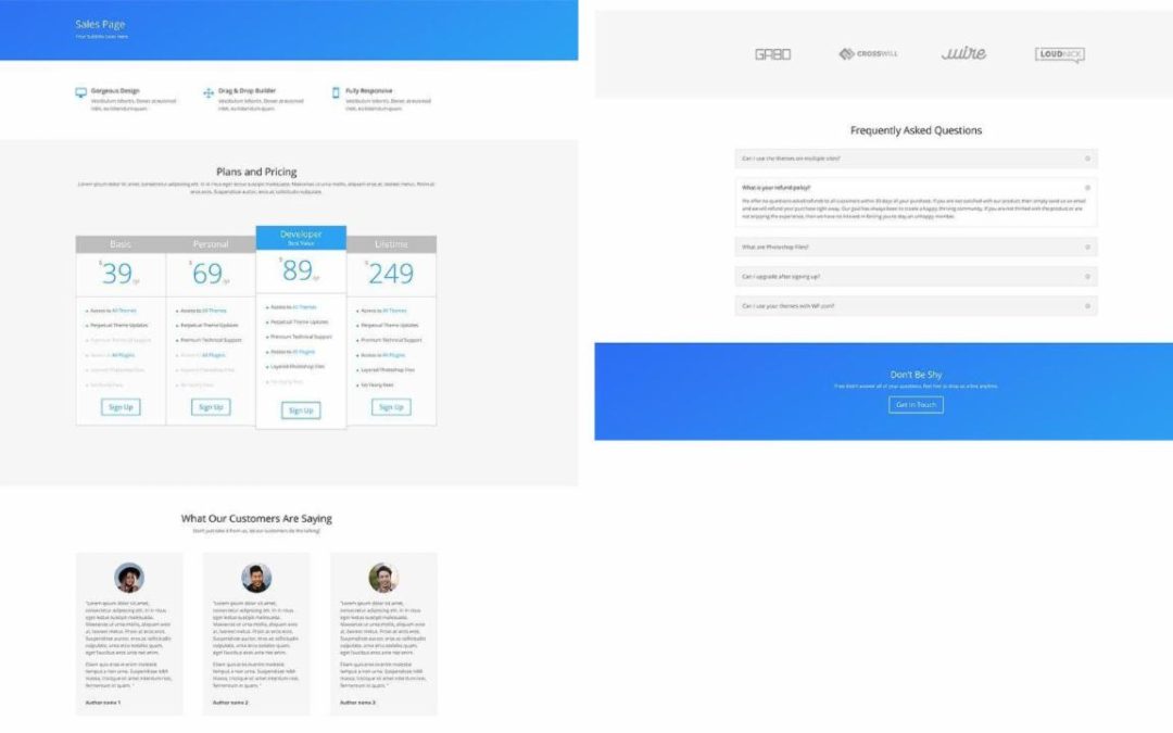ET – Simple Landing Page