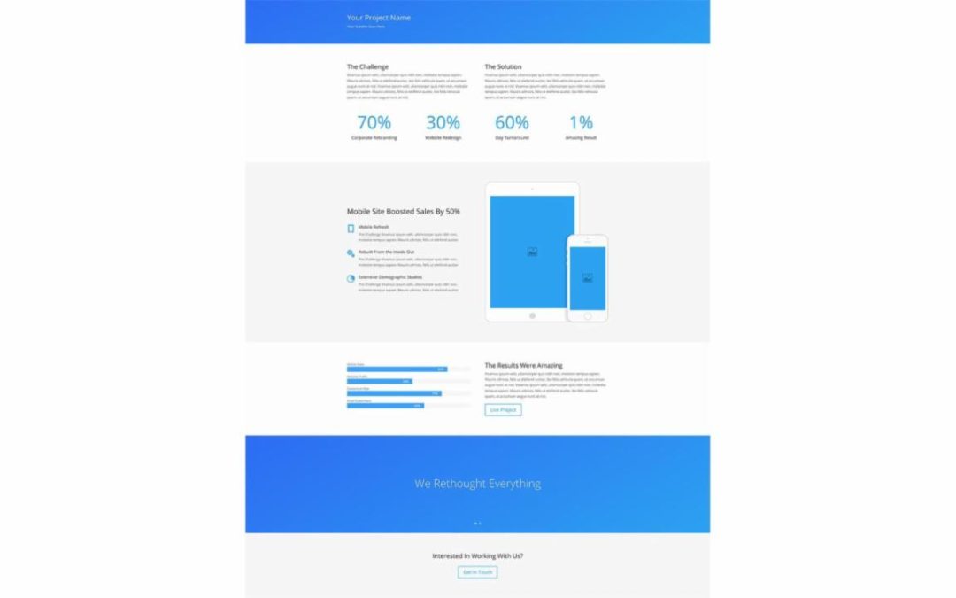ET – Simple Project Page
