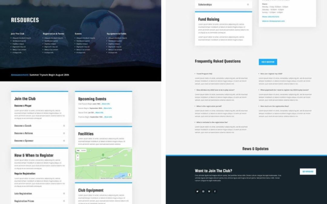ET – Soccer Club Resources Page