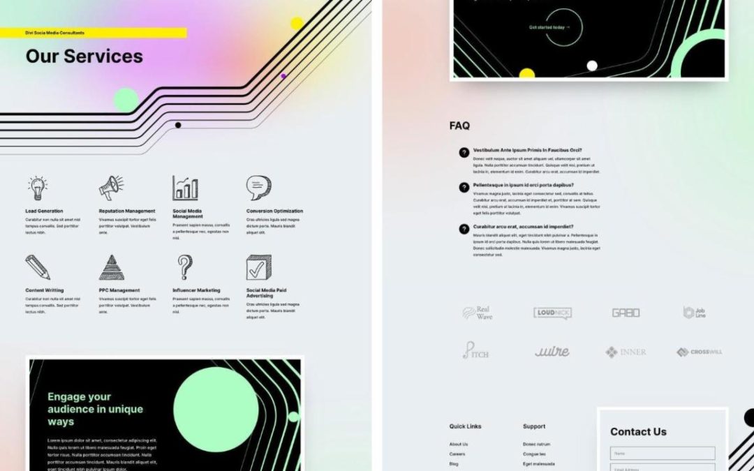 ET – Social Media Consultant Services Page