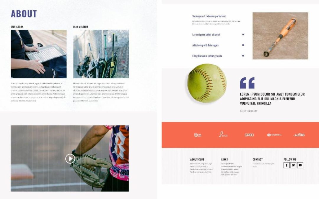 ET – Softball League About Page