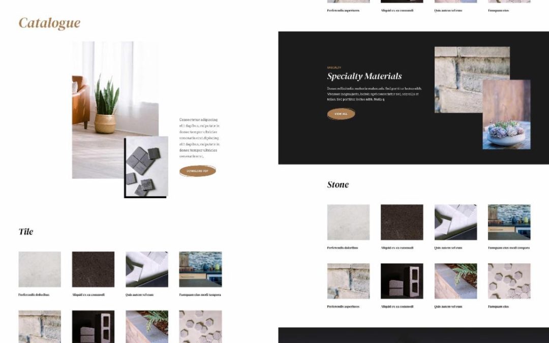 ET – Stone Factory Catalogue Page