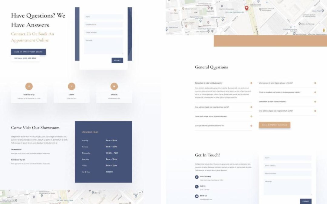 ET – Suit Tailor Contact Page