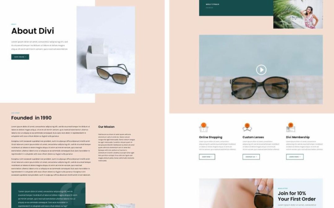 ET – Sunglasses Shop About Page