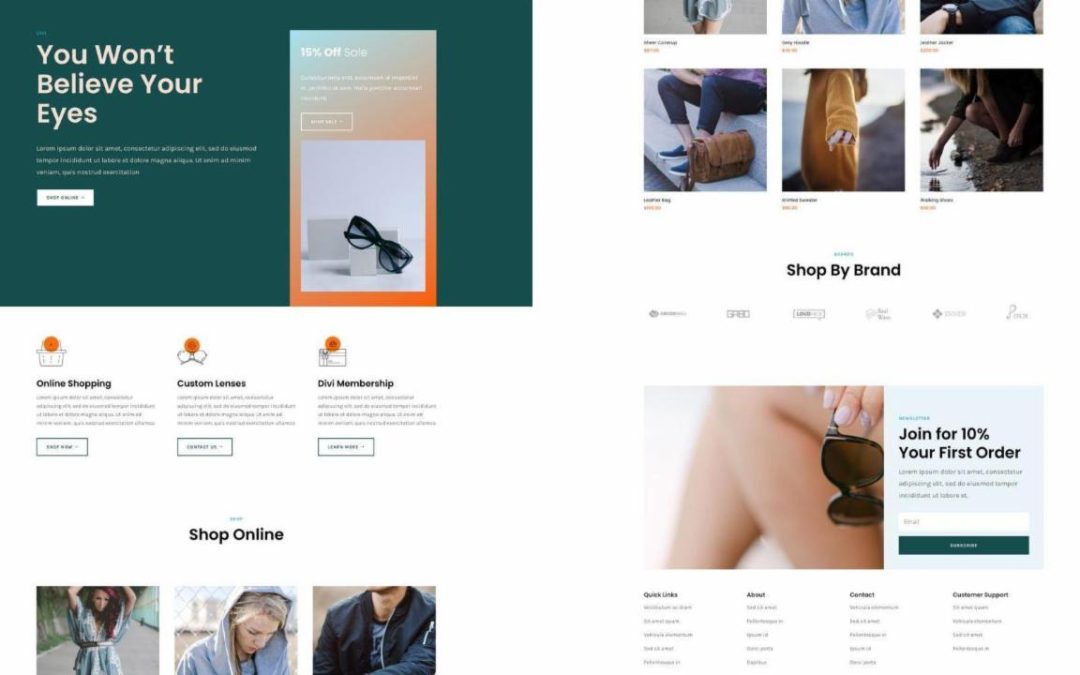 ET – Sunglasses Shop Home Page