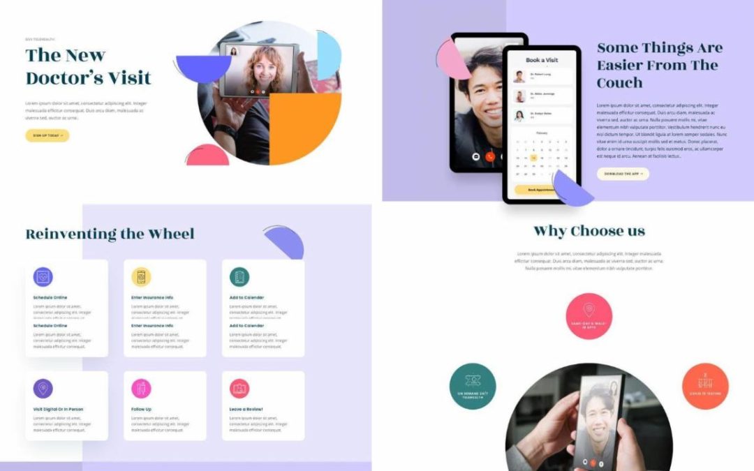 ET – Telehealth Landing Page