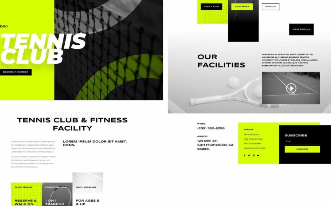 ET – Tennis Club Home Page