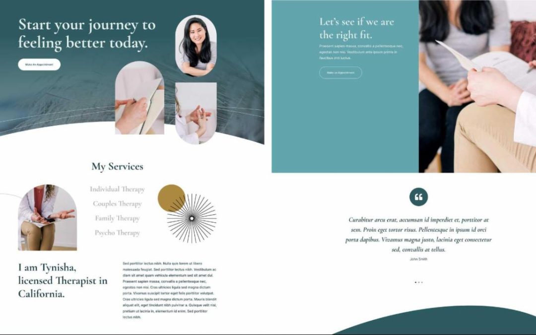 ET – Therapy Home Page