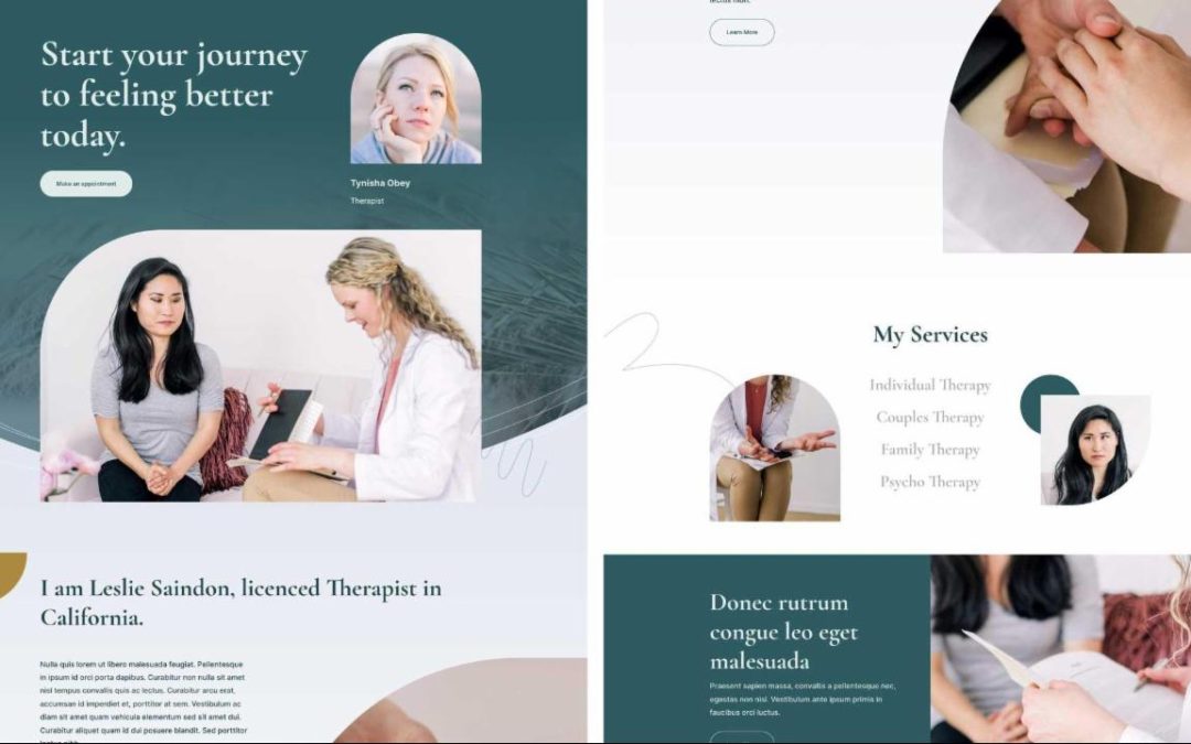 ET – Therapy Landing Page