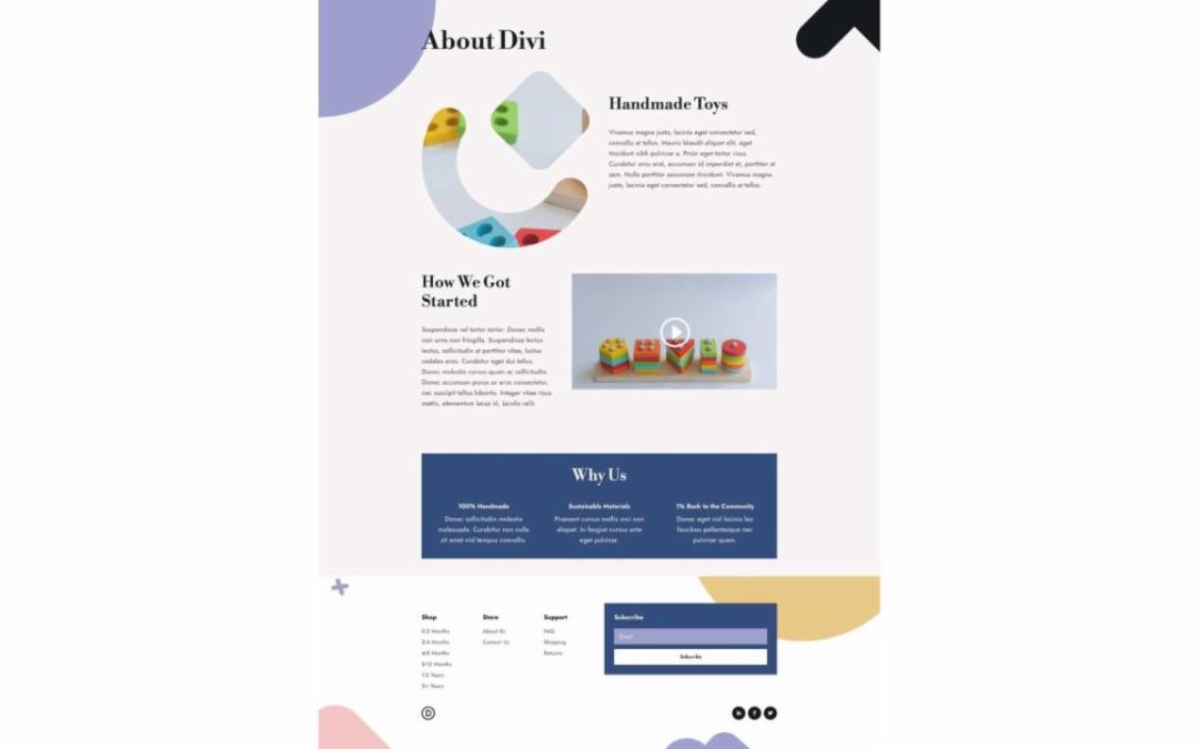 ET – Toy Store About Page