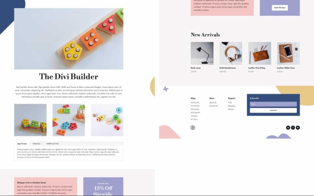 ET – Toy Store Product Page