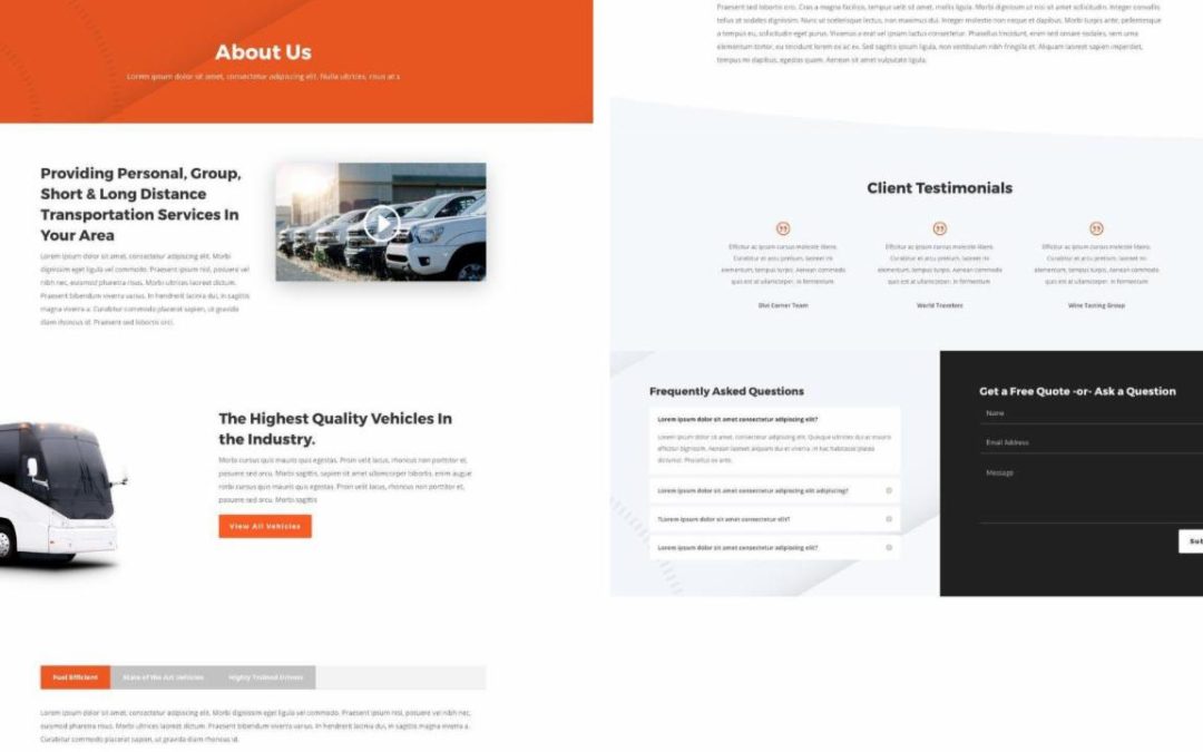 ET – Transportation Services About Page