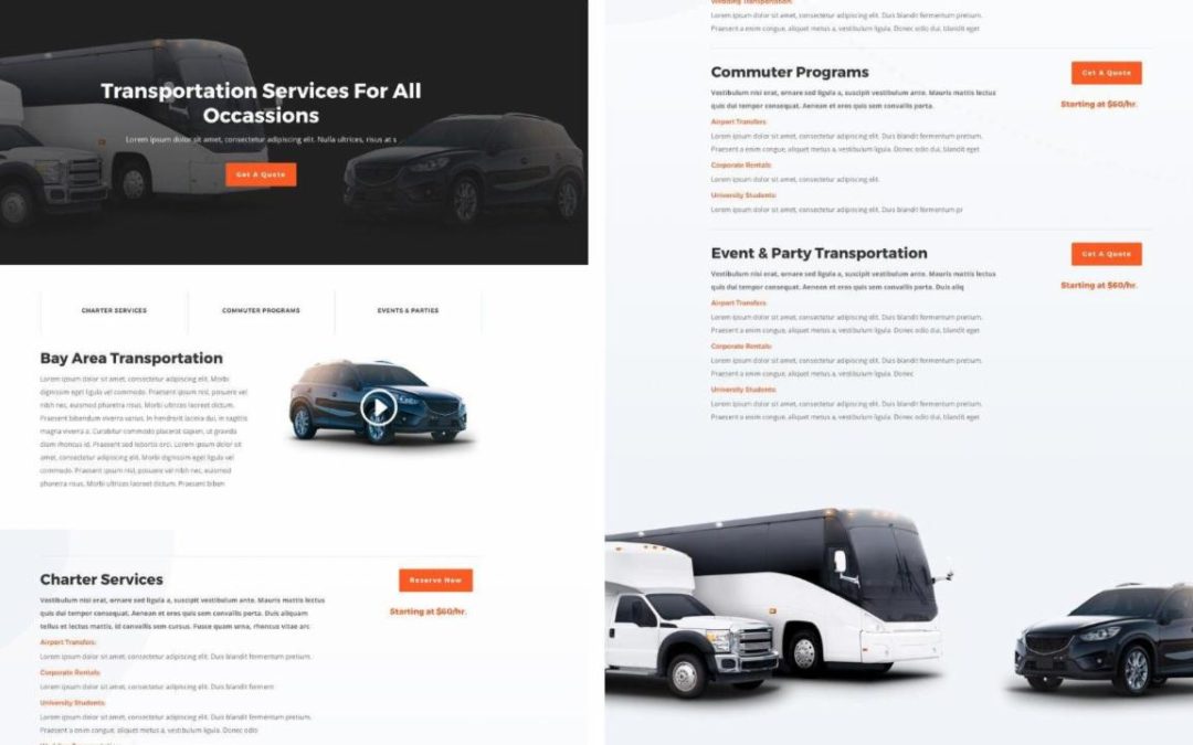 ET – Transportation Services Services Page