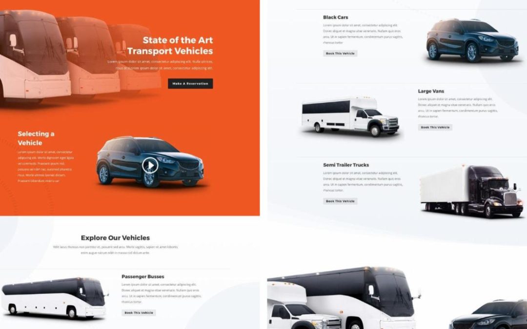 ET – Transportation Services Vehicles Page