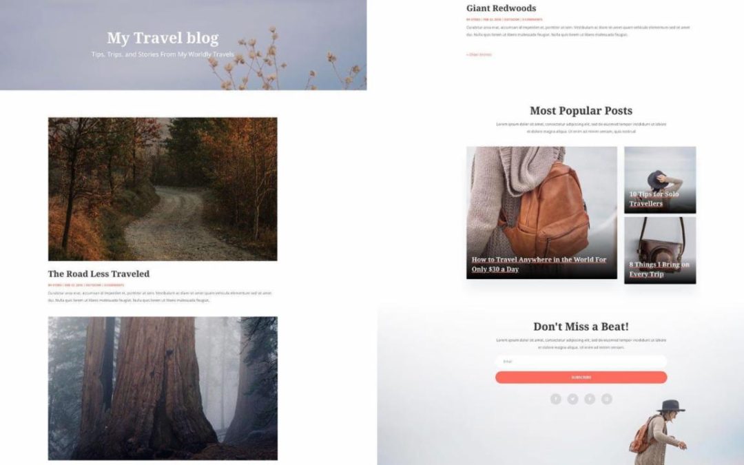 ET – Travel Blog Blog Page