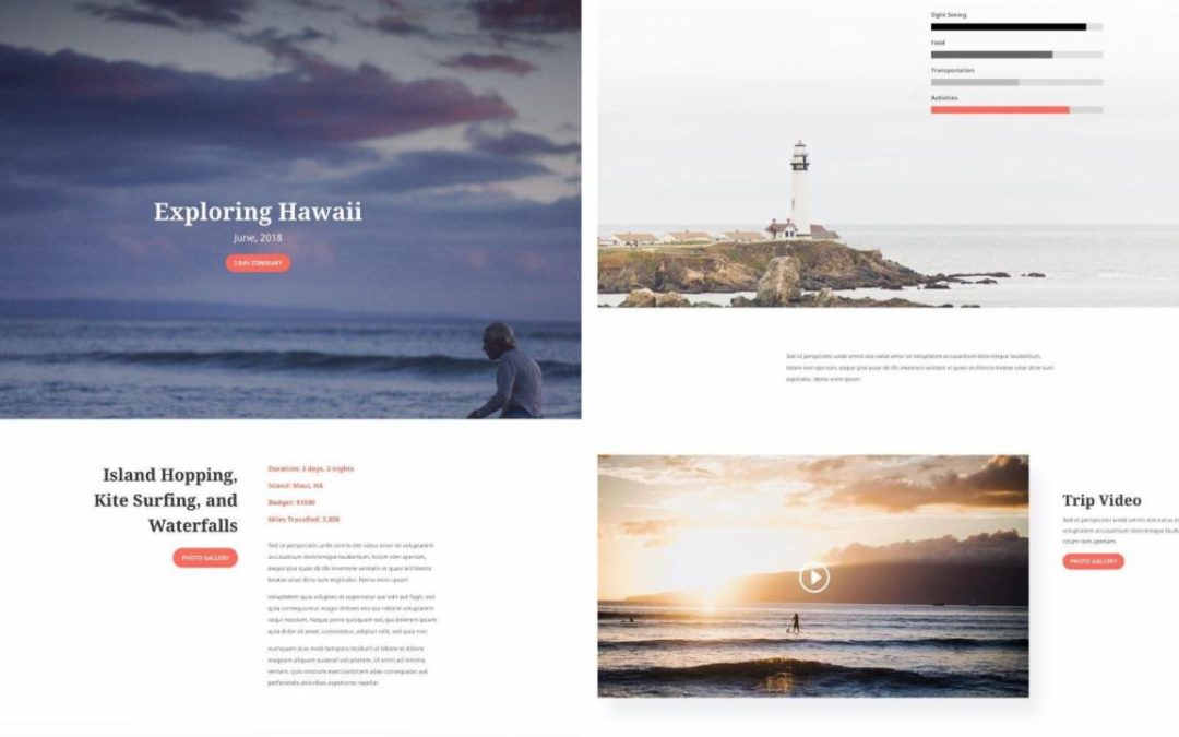 ET – Travel Blog Trip Page