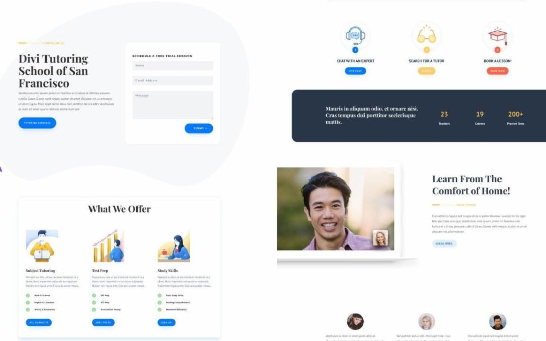 ET – Tutor Home Page