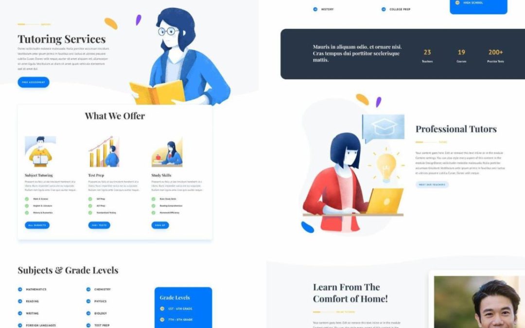 ET – Tutor Services Page